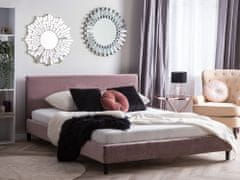 Beliani Náhradný poťah na posteľ 180 x 200 cm ružový FITOU