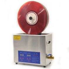 XXXX Ultrazvuková umývačka platní na vinylové platne, výškovo nastaviteľná pre 5 vinylov 7, 10 alebo 12 palcov