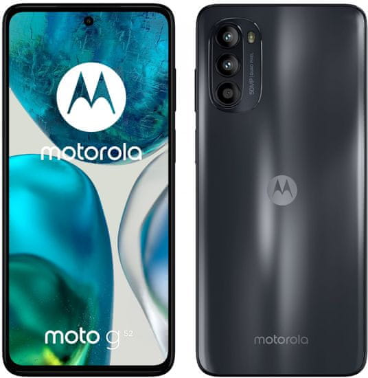 Motorola Moto G52, 6GB/128 GB, Charocal Grey