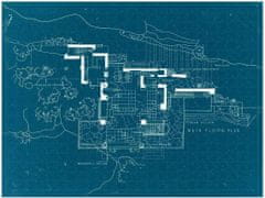 Galison Obojstranné puzzle Frank Lloyd Wright Fallingwater 500 dielikov