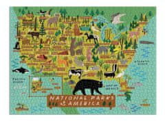 Galison Puzzle Americké Národné parky 1000 dielikov