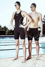 Michael Phelps Chlapčenské závodné plavky MPulse žltá/čierna 5 rokov / 110-116 cm