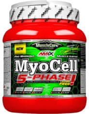 Amix Nutrition MyoCell 5 Phase 500 g, citrón-limetka