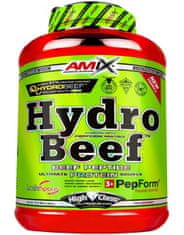 Amix Nutrition HydroBeef Peptide Protein 2000 g, čokoláda-arašid-karamel