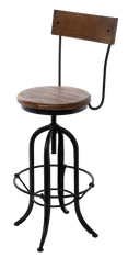 Miloo Home Loftová barová stolička 40X40X90 cm