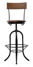 Miloo Home Loftová barová stolička 40X40X90 cm