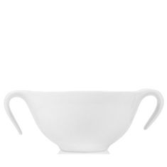 DUKA Hlboký tanier, polievková misa s tanierom ČAS 450 ml biela