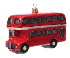 Miloo Home Ručne vyrábaný londýnsky autobus 13 cm
