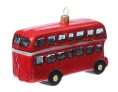 Miloo Home Ručne vyrábaný londýnsky autobus 13 cm