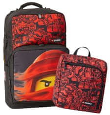 LEGO Bags Ninjago Red Optimo Plus - školský batoh