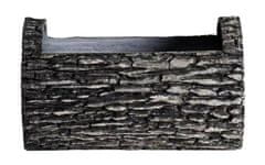 Strend Pro Kvetináč Woodeff, 22x35 cm, truhlík, kmeň, efekt dreva