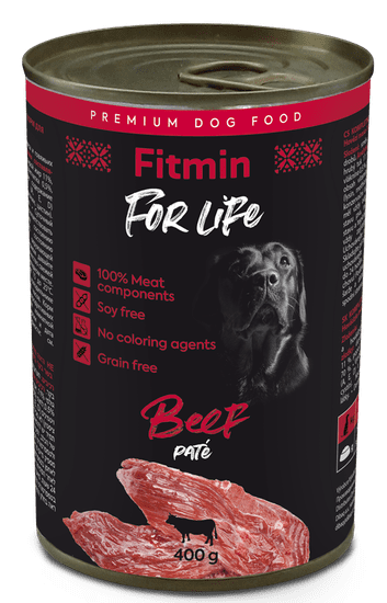 Fitmin Dog For Life Konzerva hovädzie 6x 400g