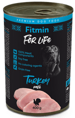 Fitmin Dog For Life Konzerva morčacie 6x400 g