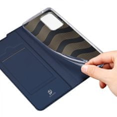 Dux Ducis Skin Pro knižkové kožené puzdro na Samsung Galaxy A73, modré