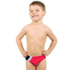 Aqua Speed Bartek chlapčenské plavky červená-biela Veľkosť oblečenia: 140