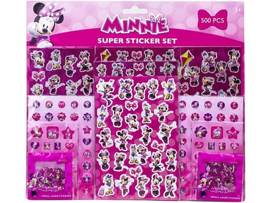 Pyramid Samolepky Minnie Mouse XXL sada 500 ks