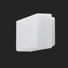 OSMONT OSMONT 41400 JENA 2 stropné/nástenné sklenené svietidlo biela IP43 2x60W E27