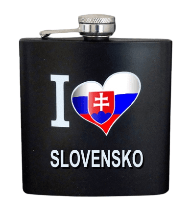 KORY Ploskačka I love Slovensko 180ml