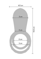 Xocoon XOCOON Couples Stimulator Ring vibračný krúžok na penis