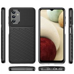 MG Thunder silikónový kryt na Samsung Galaxy A13 5G, čierny