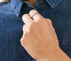 Esprit Moderný strieborný prsteň s kryštálmi ESRG92708A (Obvod 53 mm)
