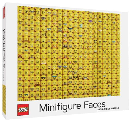 Chronicle Books Puzzle LEGO Minifigure Faces 1000 dielikov