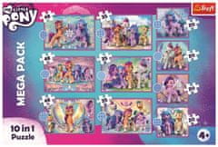Trefl Puzzle My Little Pony: Žiariví poníky MEGA PACK 10v1