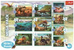 Trefl Puzzle Dinosaury MEGA PACK 10v1