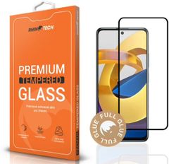 RhinoTech Tvrdené ochranné 2.5D sklo pre Xiaomi Poco M4 Pro (Full Glue), RTX109