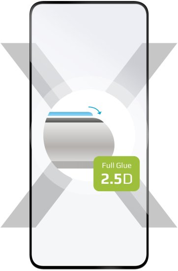 FIXED Ochranné tvrdené sklo Full-Cover pre Xiaomi Redmi 10 (2022), lepenie cez celý displej, čierne FIXGFA-892-BK, číre/čierne