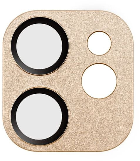 Coteetci Ochranné sklo fotoaparátu pre Apple iPhone 12 zlaté