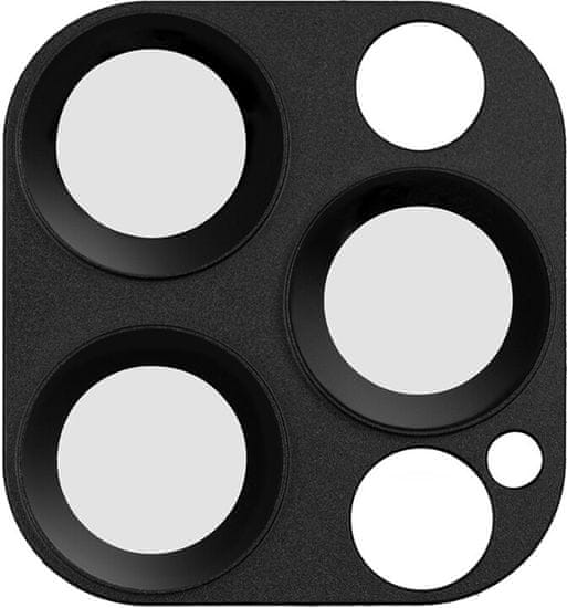 Coteetci Ochranné sklo fotoaparátu pre Apple iPhone 12 Pro Max, čierne