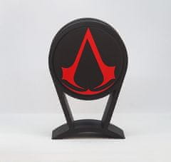 3D Special Čierny stojan na slúchadlá Assassin's Creed s Eziom a logom tejto hry