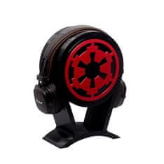 3D Special Star Wars - čierny personalizovaný stojan na slúchadlá so znakmi Rebel Alliance a Galactic Empire, čierna/červená
