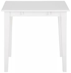 Danish Style Jedálenský stôl Flick, 80 cm, biela