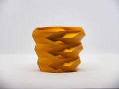 3D Special Kvetináč "Nina" v dizajne Hexa, zlatá, 14 cm