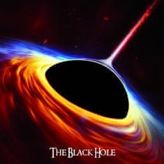 3D (pohľadnica) štvorec The Black Hole