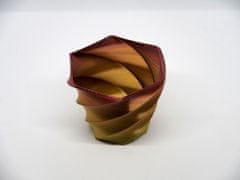 3D Special Kvetináč „Flora“ v dizajne Spiral, viacfarebná, 12 cm