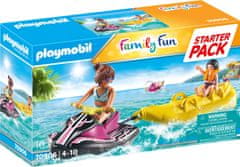 Playmobil Family Fun 70906 Starter Pack Vodný skúter s banánovým člnom
