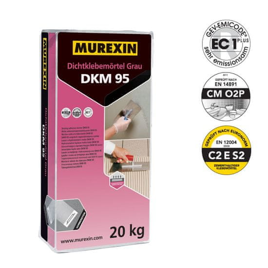 Murexin Hydroizolačná lepiaca malta šedá DKM 95