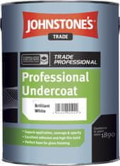 Johnstone's Professional Undercoat - Podkladová syntetická farba, Brilliant White, 5L