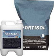 ETERNAL FORTISOL hydroizolačná stierková hmota, Šedá, 15kg zložka A