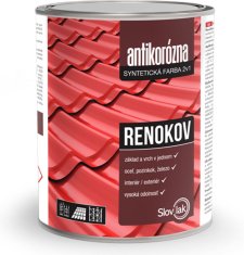SLOVLAK Renokov antikorózna farba, červenohnedý, 2,5kg