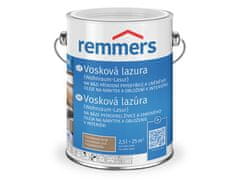 Remmers vosková lazúra, Weiss, 2,5L