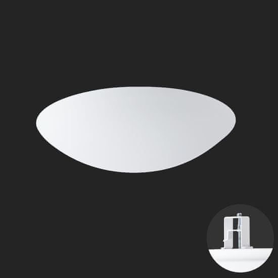 OSMONT OSMONT 59862 AURA V5 stropné/nástenné sklenené polovestavné svietidlo biela IP44 4000 K 27W LED DALI