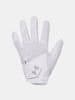 Rukavice UA Women IsoChill Golf Glove-WHT LMD