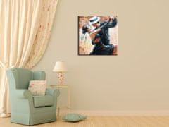 Peknastena  Obrazy na stenu - Maľba Tanečníci tanga 60x60cm