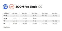 POWERSLIDE Kolieskové korčule Powerslide Zoom Pro Black 100 Trinity 3x, 100, 45-46