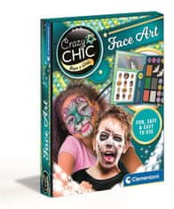 Clementoni Crazy Chic Maľovanie na tvár