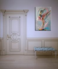 Peknastena Obrazy na stenu - Olejomaľba Baletka 70x50cm